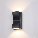 ITALUX NOWOCZESNY KINKIET ZEWNĘTRZNY ELEWACYJNY LED IP54 EDGAR PL-437B BLACK