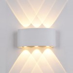 ITALUX NOWOCZESNY KINKIET ZEWNĘTRZNY ELEWACYJNY LED IP54 GILBERTO PL-232W WHITE