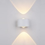 ITALUX NOWOCZESNY KINKIET ZEWNĘTRZNY ELEWACYJNY LED IP54 GILBERTO PL-260W WHITE