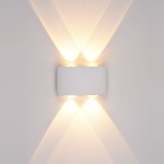 ITALUX NOWOCZESNY KINKIET ZEWNĘTRZNY ELEWACYJNY LED IP54 GILBERTO PL-261W WHITE