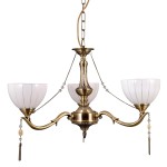 ITALUX STYLOWY ŻYRANDOL KLASYCZNY BAXIO MD38445-3 PATYNA
