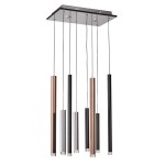 ITALUX NOWOCZESNA LAMPA WISZĄCA LED REYNA MD17077-8B