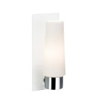 MARKSLOJD NOWOCZESNY KINKIET ŁAZIENKOWY IP44 BRASTAD 1L 107613 WHITE/CHROM