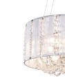 lampa wisząca z kryształkami do salonu pokoju sypialni walla globo.jpg