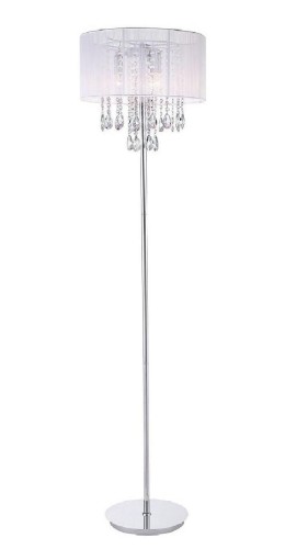 ITALUX LAMPA PODŁOGOWA Z KRYSZTAŁKAMI ESSENCE MFM9262/3P WHITE