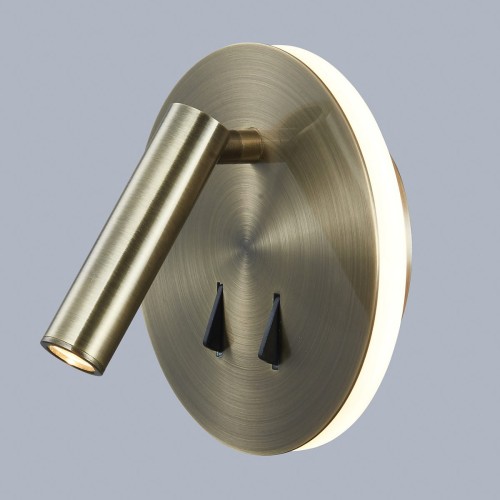  ITALUX NOWOCZESNY KINKIET REFLEKTOROWY LED NEMO SP.7348-02A-ANT-B PATYNA