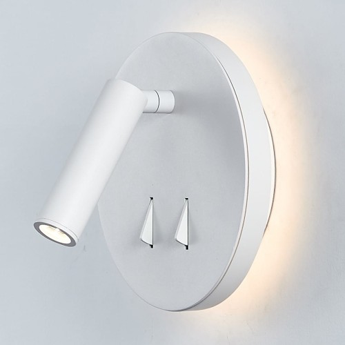 ITALUX NOWOCZESNY KINKIET REFLEKTOROWY LED NELLY SP.7349-02B-WH BIAŁY