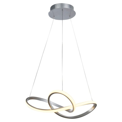 ITALUX NOWOCZESNA LAMPA WISZĄCA LED VITA MD17011010-1A SILV SREBRNA