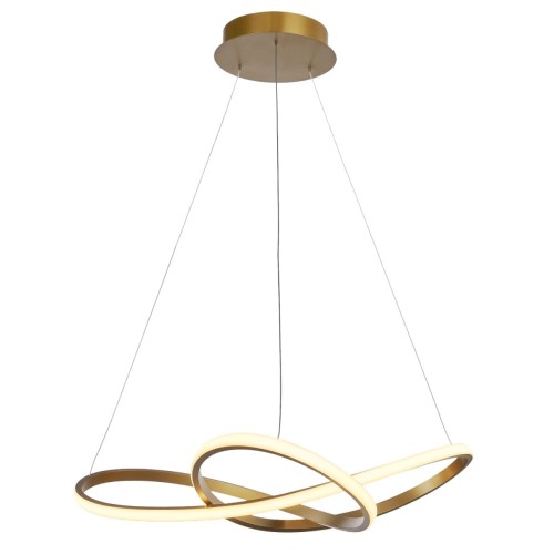 nowoczesna lampa wisząca led do sypialni pokoju sklepu biura złota.jpg