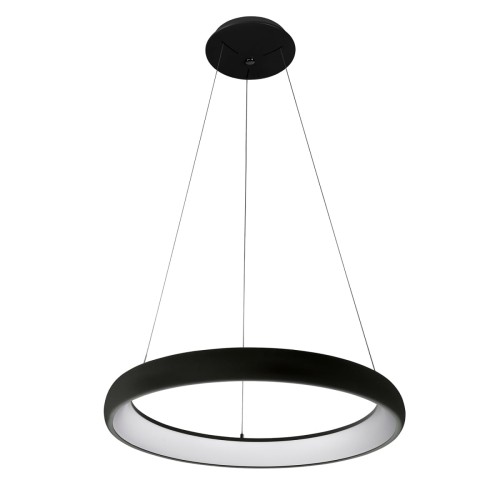 ITALUX NOWOCZESNA LAMPA WISZACA LED ALESSIA 5280-850RP-BK-3 BLACK