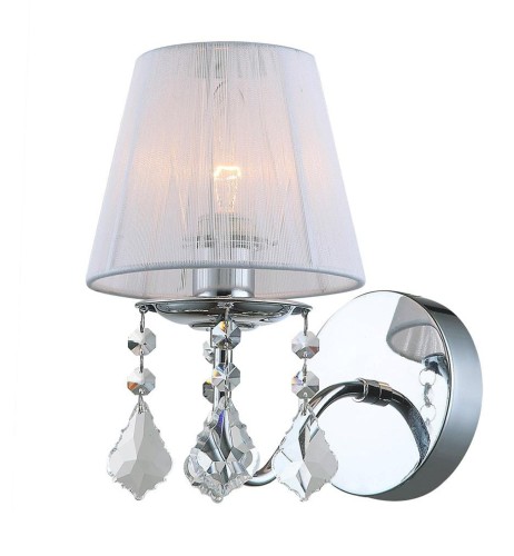 ITALUX KINKIET Z KRYSZTAŁKAMI CORNELIA MBM-2572/1 WHITE