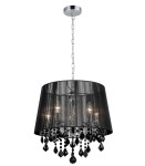 ITALUX ŻYRANDOL Z KRYSZTAŁKAMI CORNELIA MDM-2572/5 BLACK