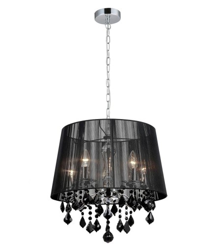 ITALUX ŻYRANDOL Z KRYSZTAŁKAMI CORNELIA MDM-2572/5 BLACK