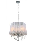 ITALUX ŻYRANDOL Z KRYSZTAŁKAMI CORNELIA MDM-2572/5 WHITE