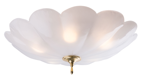 AMPLEX STYLOWA PLAFONIERA SUFITOWA NR9 0517 WHITE/GOLD