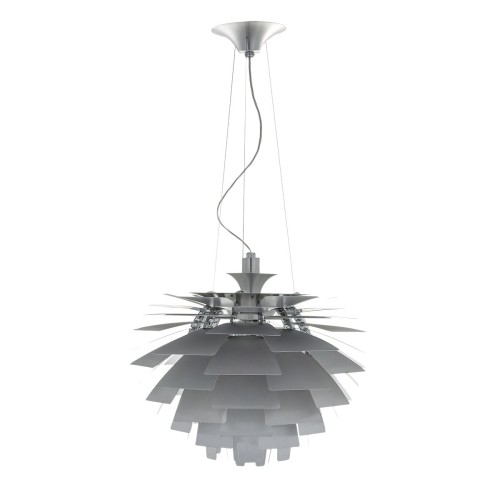 ITALUX NOWOCZESNA LAMPA WISZĄCA NICKY MDE204/1-56 ALUMINIUM