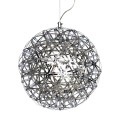 nowoczesna designerska lampa wiszaca led do sypialni salonu pokoju sali biura chrom 50 kula ball.jpg