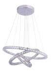 GLOBO ŻYRANDOL KRYSZTAŁOWY LED NA PILOTA MARILYN 67037-76 CHROM