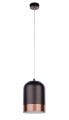 nowoczesna lampa zwis loft kuchenny nad barek stół grafit miedziany.jpg