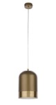 JUPITER NOWOCZESNA LAMPA WISZĄCA LOFT DIXON DIX ZŁOTY/MOSIĄDZ