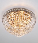 E-STAR STYLOWA PLAFONIERA KRYSZTAŁOWA CASABLANCA 6 PATYNA /ostatnia sztuka/.