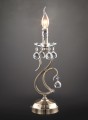 klasyczna lampa stołowa kryształowa świecznikowa do sypialni salony patyna brass.jpg