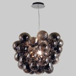 ITALUX NOWOCZESNA LAMPA WISZĄCA BENTO PND-7273-S-8-SMK CHROM