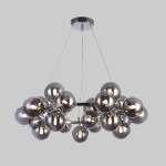 ITALUX NOWOCZESNY ŻYRANDOL CABELLA PND-5252-25-CH+SMK CHROM