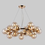 ITALUX NOWOCZESNY ŻYRANDOL CABELLA PND-5252-25-GD-CGN GOLD