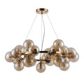 modernistyczny żyrandol lampa wisząca do sypailni salonu kule złoty.jpg