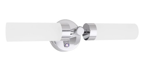 GLOBO NOWOCZESNY KINKIET ŁAZIENKOWY LED IP44 Z WYŁĄCZNIKIEM DOTYKOWYM TASSA 41504-2 CHROM