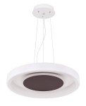 GLOBO NOWOCZESNA LAMPA WISZĄCA LED STEROWANA PILOTEM GOFFI 48398-40H WHITE/GOLD