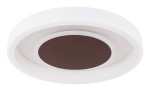 GLOBO NOWOCZESNY PLAFON LED STEROWANY PILOTEM GOFFI 48398-40 WHITE/BROWN