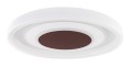 nowoczesna lampa sufitowa plafon led na pilota 48398 globo biały do kuchni salonu sypialni korytarza biura sklepu 75w.jpg