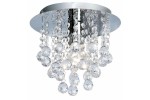REALITY PLAFON KRYSZTAŁOWY LONDON 1 CRYSTAL CHROM