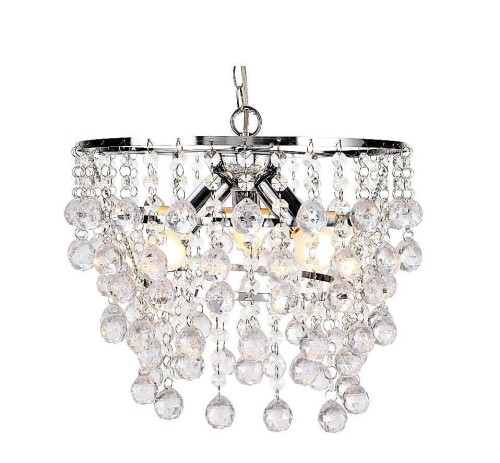 REALITY ŻYRANDOL KRYSZTAŁOWY LONDON 3 CRYSTAL CHROM