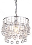 REALITY ŻYRANDOL KRYSZTAŁOWY LONDON 1 CRYSTAL CHROM
