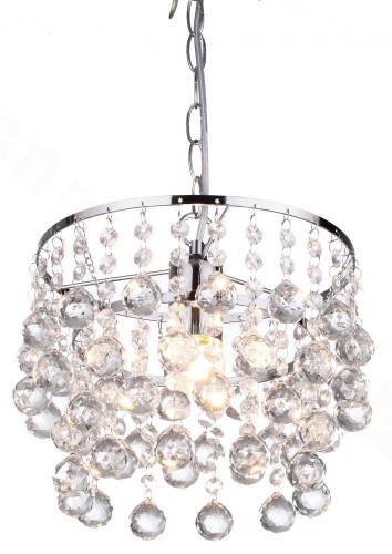 REALITY ŻYRANDOL KRYSZTAŁOWY LONDON 1 CRYSTAL CHROM