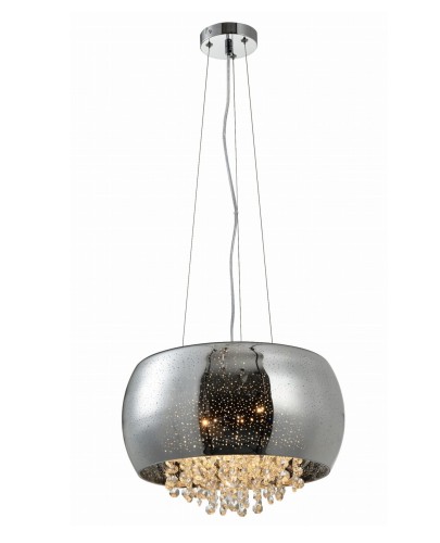 REALITY NOWOCZESNA LAMPA WISZĄCA Z KRYSZTAŁKAMI BRENDA 330304-06 CHROM