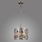 ITALUX KRYSZTAŁOWA LAMPA WISZĄCA MOMENTO PND-43400-3 CHAMPAGNE