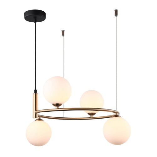 nowoczesna industrialna lampa sufitowa amily złota italux do biura jadalni gabinetu pracowni salonu sypialni kuchni.jpg