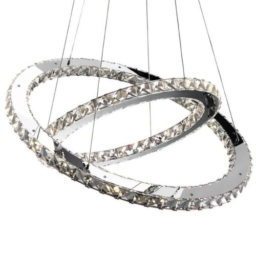 GLOBO NOWOCZESNA LAMPA KRYSZTAŁOWA LED MARILYN 67032-60 CHROM