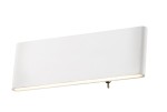 GLOBO NOWOCZESNY KINKIET LED Z WYŁĄCZNIKEM SIEGFRIED 41751-8W WHITE