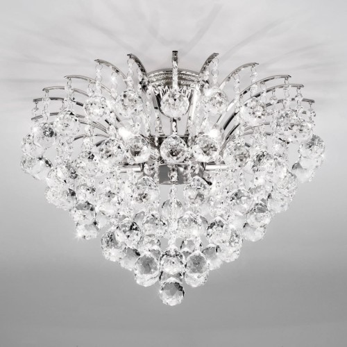 E-STAR SUFITOWY PLAFON KRYSZTAŁOWY LUCY 6CH CHROM