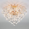 stylowy plafon żyrandol kryształowy złoty gold maria teresa salon sypialnia sala hotel.jpg