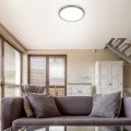 lampa sufitowa led plafoniera ściemnialna do biura gabinetu korytarza holu jadalni hotelu nadir rabalux.jpg
