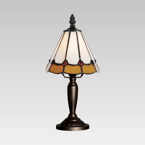 lampka nocna stołowa tiffany do sypialni na stolik witrazowa luxera.jpg