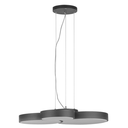  ITALUX NOWOCZESNA LAMPA WISZĄCA LED 63W LARISSA AD14031-3A BLACK