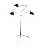 ITALUX DESIGNERSKA INDUSTRIALNA LAMPA PODŁOGOWA DAVIS MLE3048-3 V3 BLACK