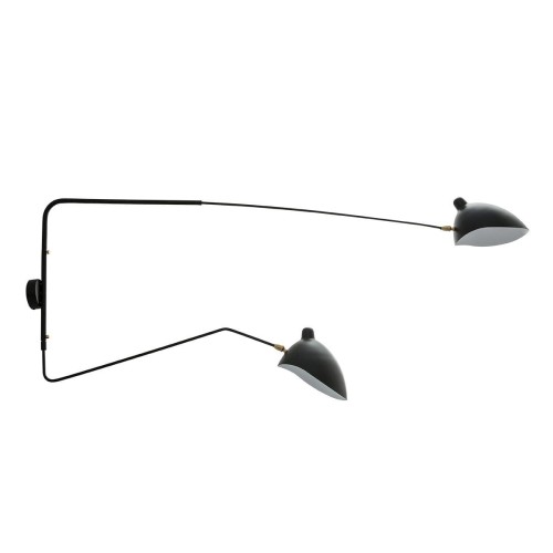 ITALUX DESIGNERSKI KINKIET INDUSTRIALNY DAVIS MBE0016-2 BLACK
